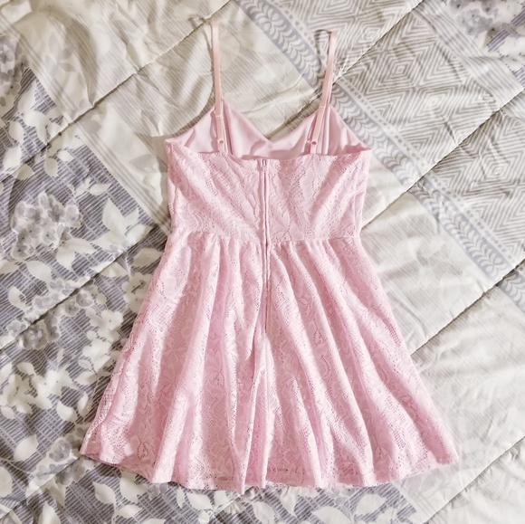 No Boundaries Pink Sweetheart Dress - Picture 3 of 5